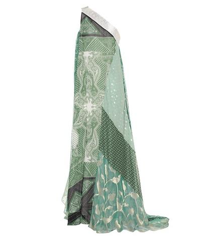 Etro Silk One-shoulder Gown
