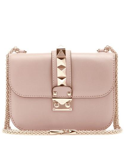 Givenchy Valentino Garavani Lock Small Leather Shoulder Bag