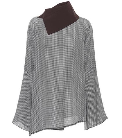 Acne Studios Beau Check Blouse