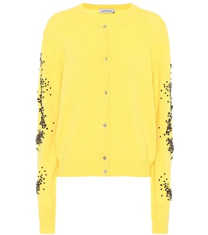 Alexander Mcqueen Cecilia Wool-blend Cardigan