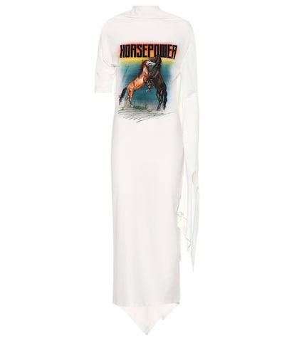 Christopher Kane Horsepower Asymmetrical Dress