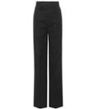 Rick Owens High-waisted Cotton Trousers