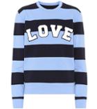 Tory Sport Striped Cotton Sweatshirt