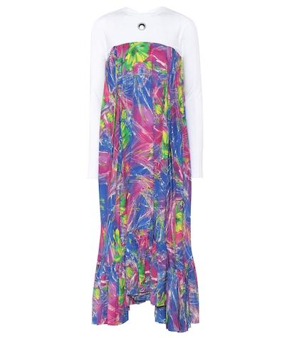 Marine Serre Printed Midi Dress