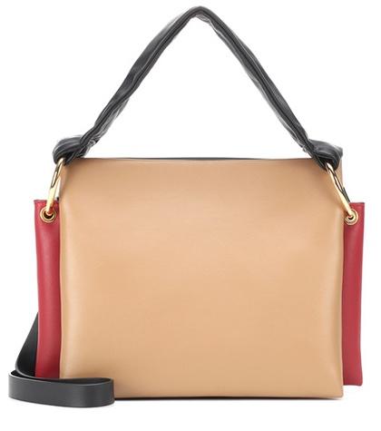 Missoni Beat Leather Shoulder Bag