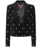 Marc Jacobs Embroidered Velvet Jacket