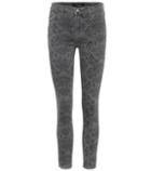 Staud 835 Cropped Mid-rise Skinny Jeans