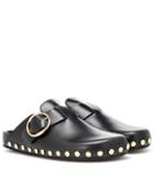 Isabel Marant Mirvin Studded Leather Slippers