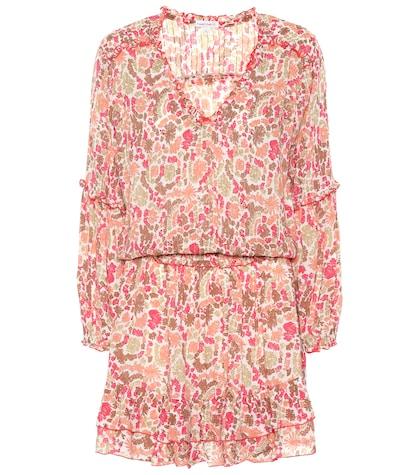 Poupette St Barth Ilona Printed Minidress