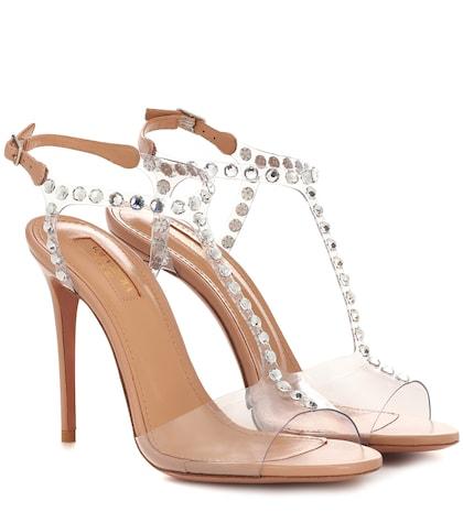 Vetements Shine 105 Embellished Sandals