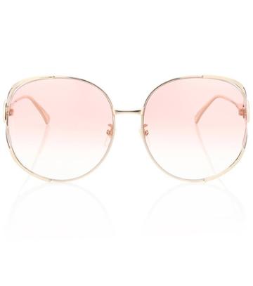 Cartier Eyewear Collection Oversized Round Sunglasses
