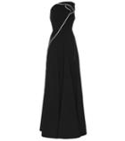 Valentino Amorous Crêpe One-shoulder Gown