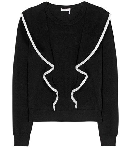 Chlo Cashmere And Cotton Knitted Sweater