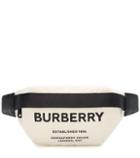 Burberry Ll Sonny Printed Cotton Belt Bag