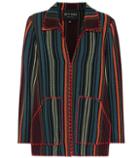 Etro Embroidered Wool-blend Jacket