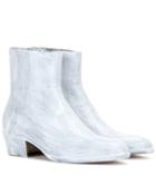 Maison Margiela Leather Ankle Boots