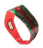 Gucci Striped Sequinned Silk Headband