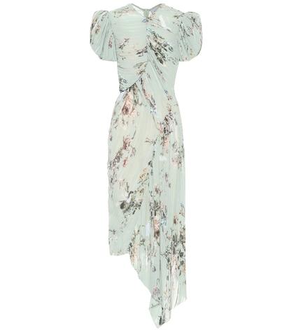 Preen By Thornton Bregazzi Tessa Pleated Georgette Dress