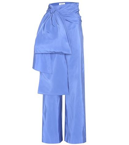 Rosie Assoulin High-waisted Silk Trousers