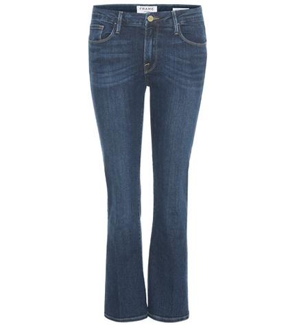 Dolce & Gabbana Le Crop Mini Boot Cropped Jeans