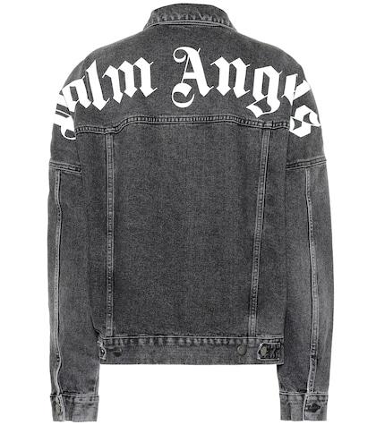 Palm Angels Logo Denim Jacket