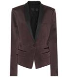 Haider Ackermann Satin Tuxedo Blazer