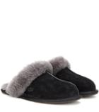 Ugg Scuffette Ii Shearling-lined Suede Slippers