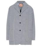 Plan C Oversized Houdstooth Blazer