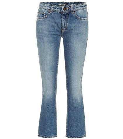 Saint Laurent Cropped Jeans