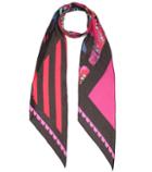 Anya Hindmarch Pine Cone Paisley Silk Scarf