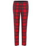 Burberry Checked Wool Trousers