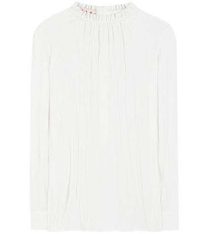Saint Laurent Crêpe Blouse