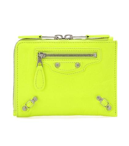 Balenciaga Leather Zip-around Wallet
