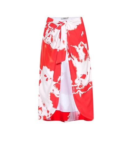 Ganni Exclusive To Mytheresa.com – Tie-dye Beach Skirt