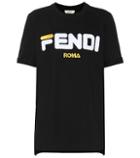 Fendi Fendi Mania Cotton T-shirt