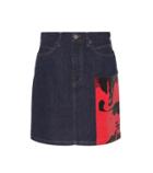 F.r.s For Restless Sleepers Dennis Hopper Denim Skirt