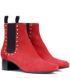 Max Mara Suede Ankle Boots