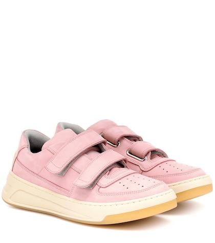 Dolce & Gabbana Steffey Nubuck Leather Sneakers