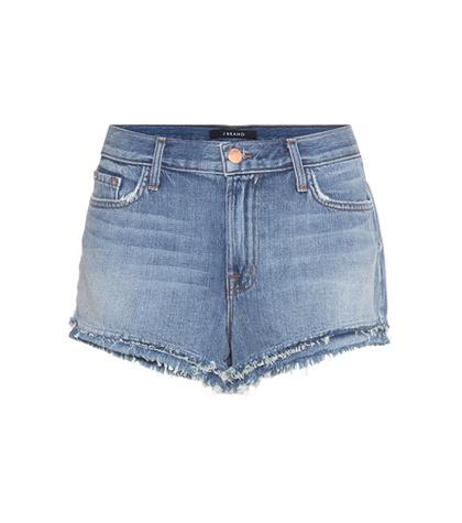 J Brand Sachi Mid-rise Denim Shorts