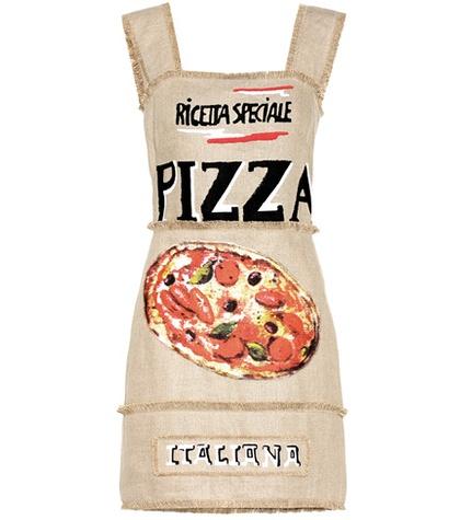 Dolce & Gabbana Printed Linen-blend Dress