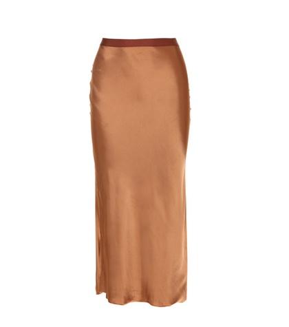 Helmut Lang Satin Skirt