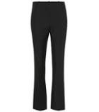 Valentino Mid-rise Wool And Silk Pants