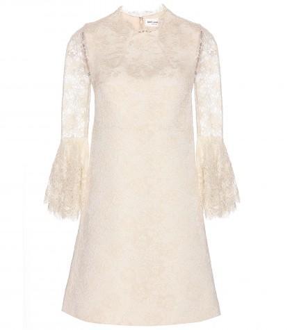 Saint Laurent Lace Dress