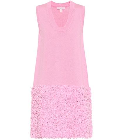 Delpozo Cotton-blend Knit Dress