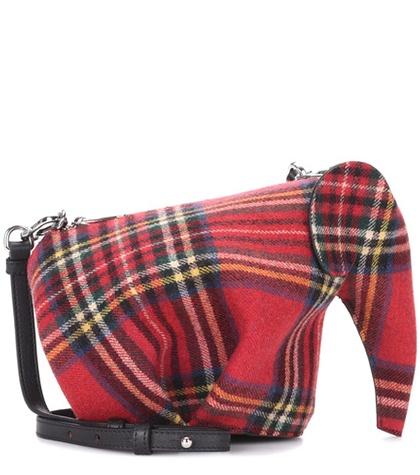 Loewe Elephant Mini Wool Shoulder Bag
