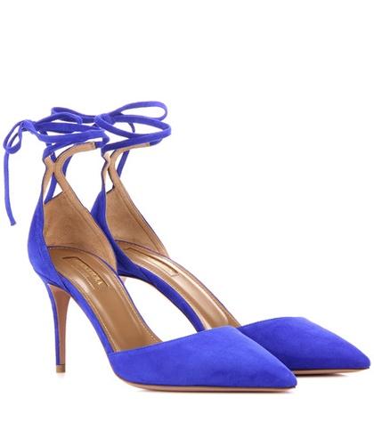 Prada Heartbreaker 85 Suede Pumps