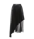 Christopher Kane Silk-blend Pleated Skirt