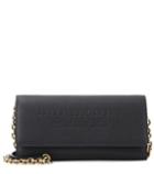 Acne Studios Embossed Leather Shoulder Bag