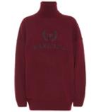 Balenciaga Bb Wool And Cashmere Sweater