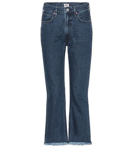 Rag & Bone Estella High-waisted Cropped Jeans